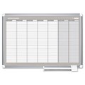 Bi-Silque BVC Monthly Planner Board, 36 in. x 48 in., White BI463878